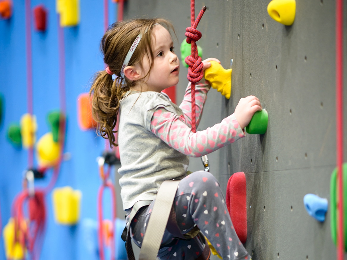 Epic Adventures With An Indoor Climbing Wall & BEAM Projector